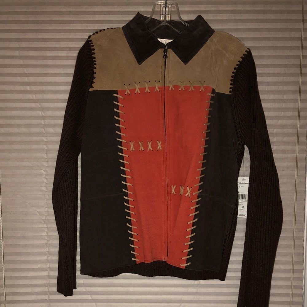 Jacket Suede and wool